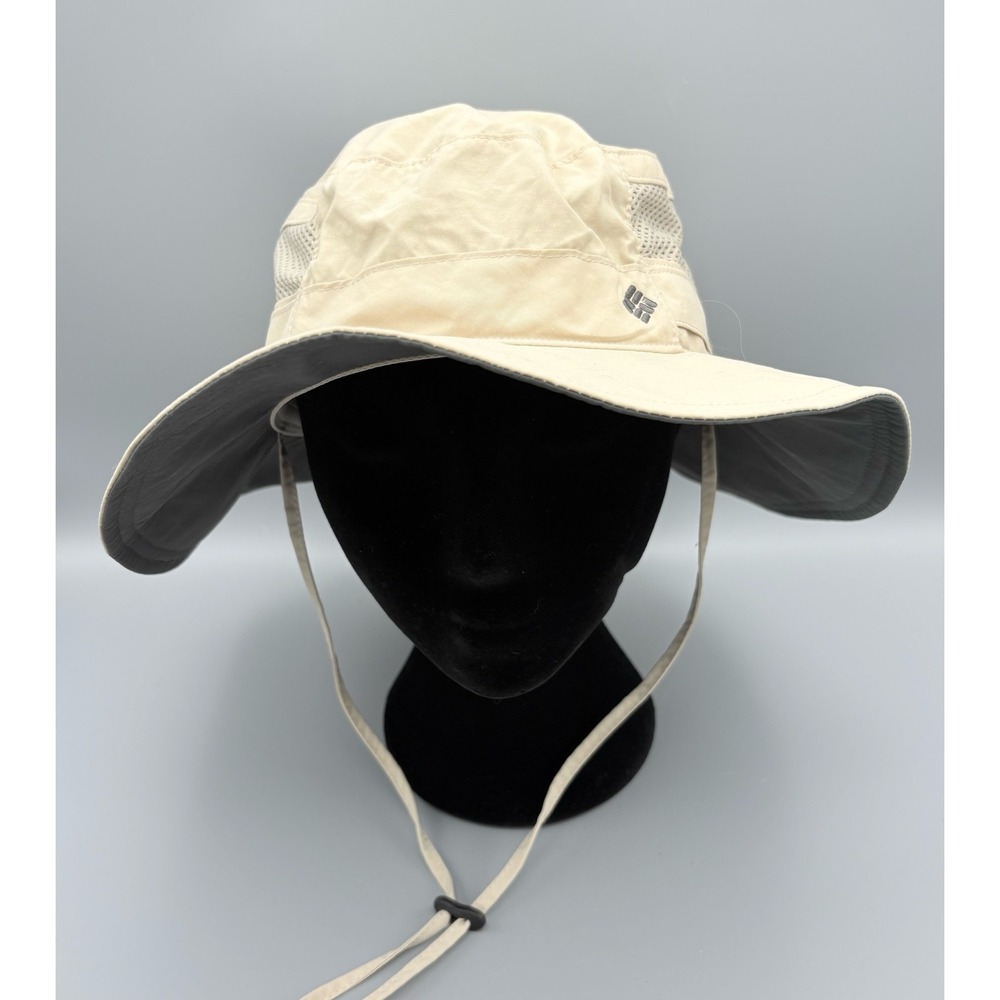 Columbia Unisex Boonie Hat Size 0/S Beige Rain Sun Fishing Hat